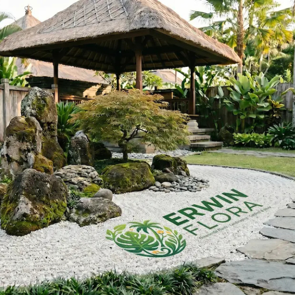 pembuatan taman zen